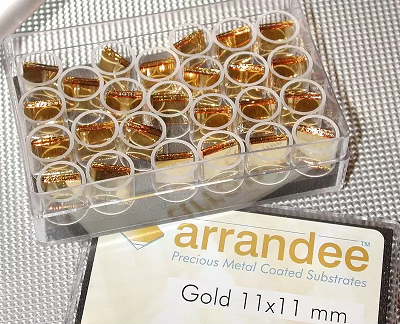 Arrandee gold-coated substrates